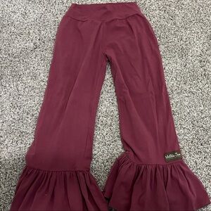 Matilda Jane Burgundy Flare Pants